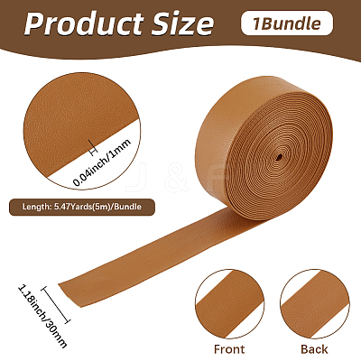 PU Leather Ribbons DIY-WH20011-93H-14-1