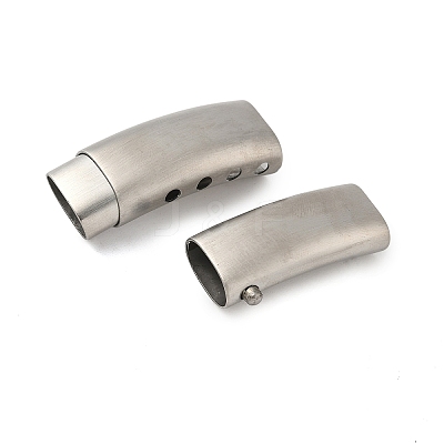 304 Stainless Steel Bayonet Clasps STAS-Z147-29P-04-1