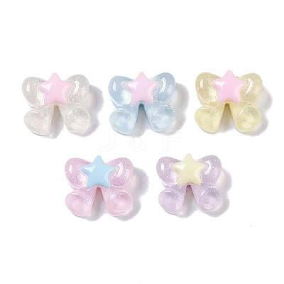 Resin Cabochons RESI-H162-01G-1