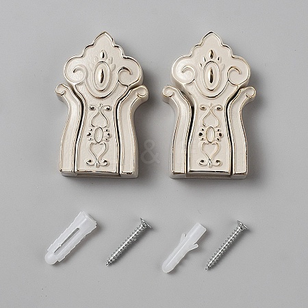 Aluminum Folding Hideaway Coat Hooks FIND-WH0173-526C-1