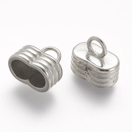 304 Stainless Steel Cord Ends X-STAS-A032-167P-1