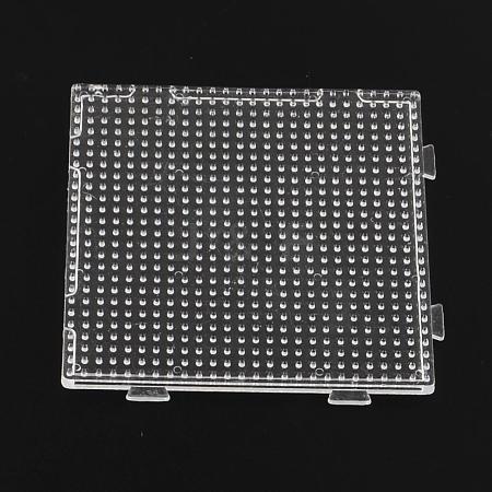 Square Pegboards for 3x2.5mm Mini Fuse Beads X-DIY-Q009-08-1