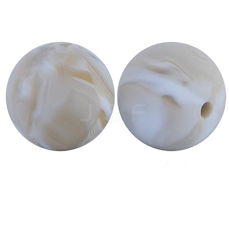 Silicone Beads Round Rubber Bead 15MM Loose Spacer Beads for DIY Supplies Jewelry Keychain Making LS-FIND-SX0001-185-1