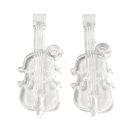 Transparent Acrylic Big Pendants TACR-G048-29-1