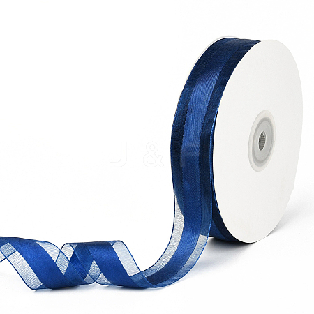 1Roll Solid Color Organza Ribbons ORIB-CY0001-02B-1