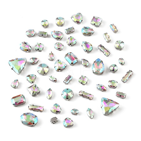 Glass Rhinestone Sew on Rhinestone RB-CBA33FD-01P-03-1