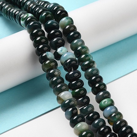 Natural Agate Beads Strands G-H295-C03-08-1