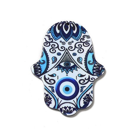 Opaque Acrylic Pendants SACR-P016-A17-1