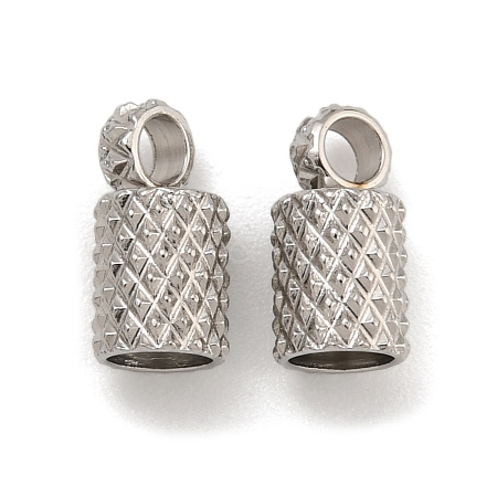 Tarnish Resistant 304 Stainless Steel Cord Ends STAS-Z084-07P-02A-1