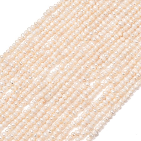 Natural Cultured Freshwater Pearl Beads Strands PA-CBABE82-08A-1