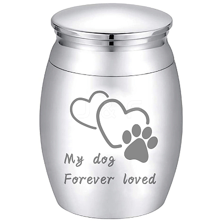 Stainless Steel Cremation Urn AJEW-CN0001-91A-1