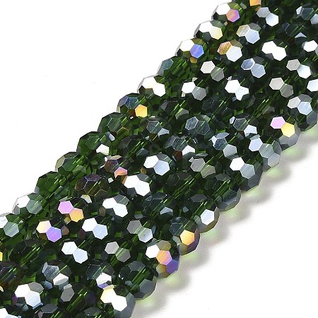 Transparent Glass Beads EGLA-A035-T8mm-B10-1