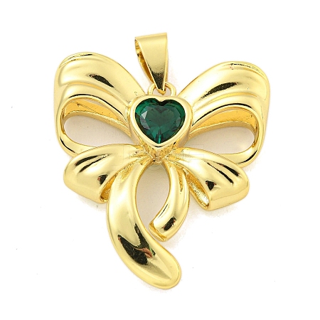 Real 18K Gold Plated Brass Pendant KK-R159-35G-02-1