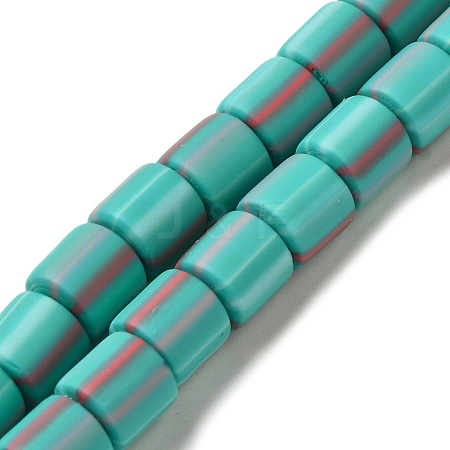 Polymer Clay Beads Strands CLAY-H006-01P-1