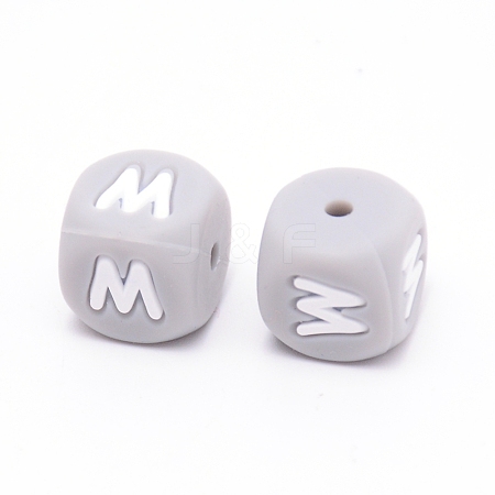 Silicone Beads SIL-WH0002-25C-M-1