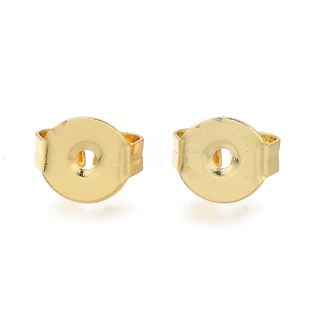 Rack Plating Brass Friction Ear Nuts KK-C081-04G-1