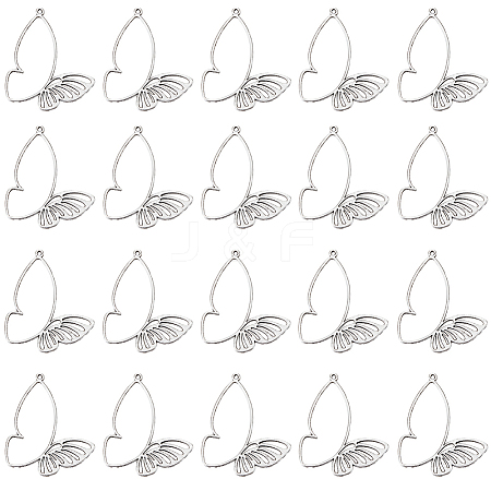 70Pcs Tibetan Style Alloy Pendants TIBE-SC0002-22AS-1