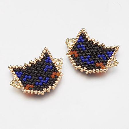 MIYUKI & TOHO Handmade Japanese Seed Beads Links X-SEED-G003-230-3-1