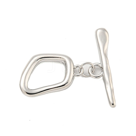 Brass Toggle Clasps KK-A223-29P-1