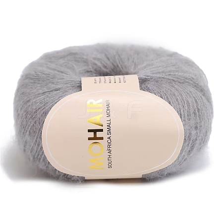 Wool Fibre Yarn for Knitting Soft Mohair Knit Long Wool Yarn DIY Scarf Crochet Thread Supplies PW-WG5D02E-34-1