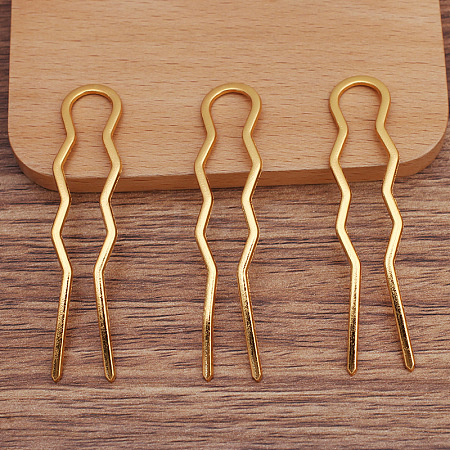 Alloy Hair Forks Findings LS-OHAR-PW0001-109G-1