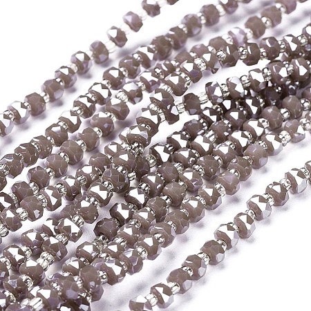 Glass Beads Strands EGLA-F148-A09-1