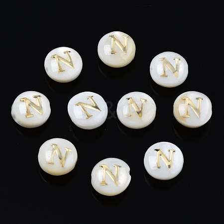 Natural Freshwater Shell Beads SHEL-S278-036N-1