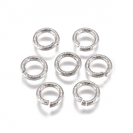 Tarnish Resistant 304 Stainless Steel Open Jump Rings LS-STAS-L234-168P-1