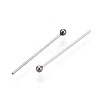 304 Stainless Steel Head Pins STAS-T065-20mm-20P-2