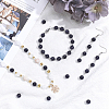 Synthetic Blue Goldstone Beads Strands G-AR0001-95-4
