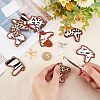 DIY Horse Head Earring Making Kit DIY-OC0009-81-3