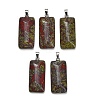 Natural Bloodstone Pendants GG-CBAA0EE-01P-14-1