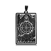 201 Stainless Steel Pendants STAS-S105-LA461-13-1