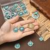 20Pcs 10 Styles Bohemia Styles Alloy & Acrylic Pendants FIND-CJ0005-70-4