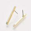 Alloy Stud Earring Findings X-PALLOY-S121-137-1