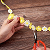 Colorful Polyester Lace Trim OCOR-TA0001-34H-9