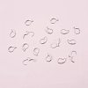 304 Stainless Steel Leverback Earring Findings STAS-PH0018-28P-3