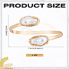 1Pc Iron Cuff Bangles BJEW-LP0005-02G-2