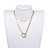 Chain Necklaces NJEW-JN02738-02-5