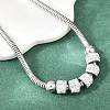 Polymer Clay Rhinestone Beaded Bracelets SA-D001-06P-5