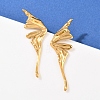 304 Stainless Steel Butterfly Wing Stud Earrings EJEW-I320-22G-02-1