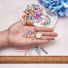 90Pcs 9 Colors Handmade Polymer Clay Pendants CLAY-CD0001-08-5