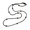 Ion Plating(IP) 304 Stainless Steel Round Snake Chain Necklaces STAS-G244-88B-B-1