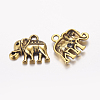 Tibetan Style Alloy Pendants X-TIBEP-21124-AG-NR-1