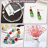 225Pcs 15 Colors Transparent Acrylic Beads OACR-ME0001-03-4