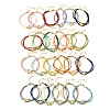 Polyester Multi-Strand Bracelets FB-CBA983F-02G-2