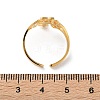 304 Stainless Steel Adjustable Cuff Rings LS-RJEW-L129-03G-4