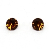 Glass Rhinestone Cabochons RGLA-WH0005-02B-2
