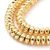 Electroplate Non-magnetic Synthetic Hematite Beads Strands X-G-L485-04B-G-3