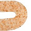 Natural Citrine(Heated) Beads Strands G-L659-A01-4mm-5